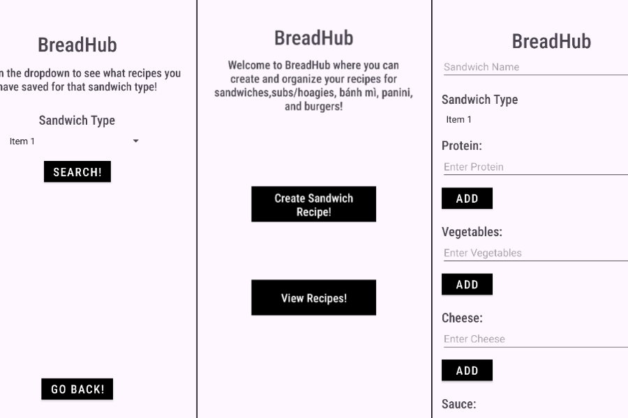 BreadHub screenshot