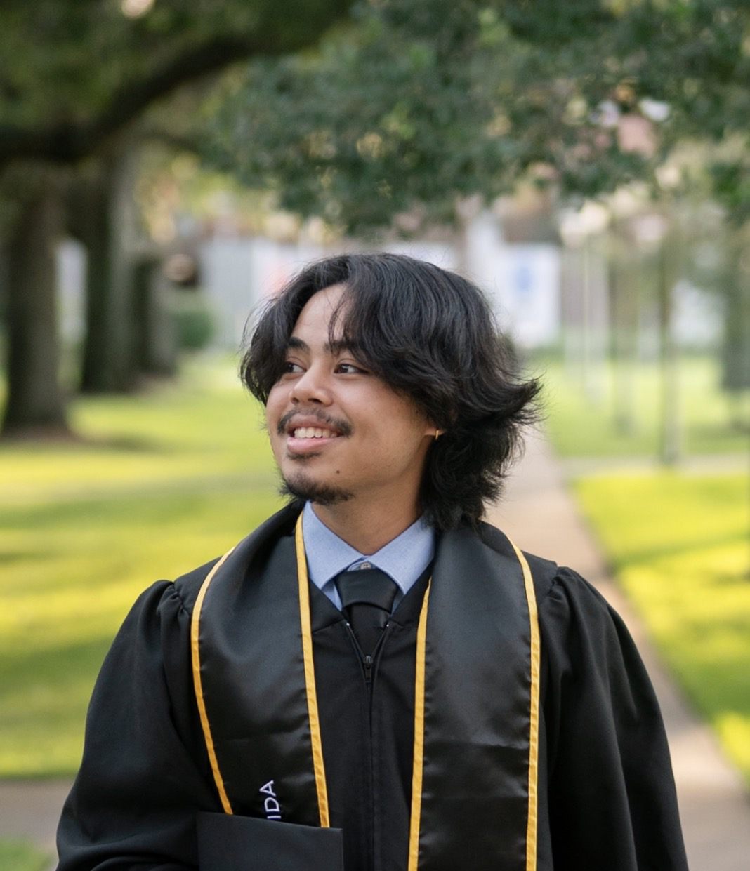 Andrew's graduation photo